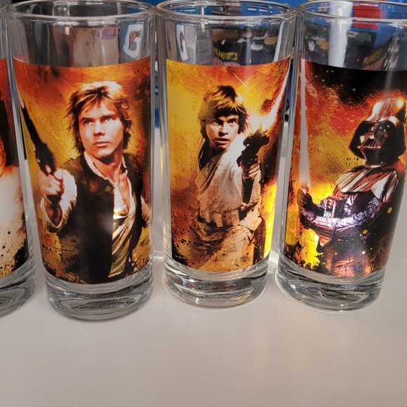 Vandor Star Wars 4 Pc 10 oz Glass Set - Picture 6 of 12